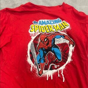 Marvel Red Spider-Man Kids Shirt